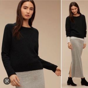 Aritzia Community Keldon Alpaca Sweater Grey size XS